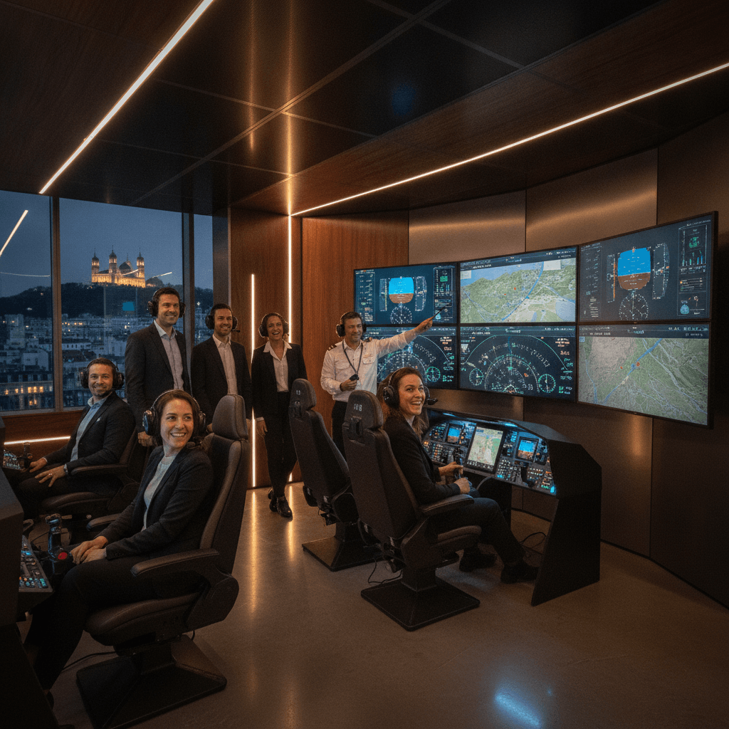Expériences de groupe Aviator